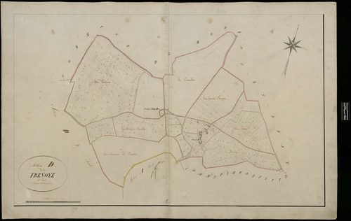 Savignies - Cadastre napoléonien, section D1