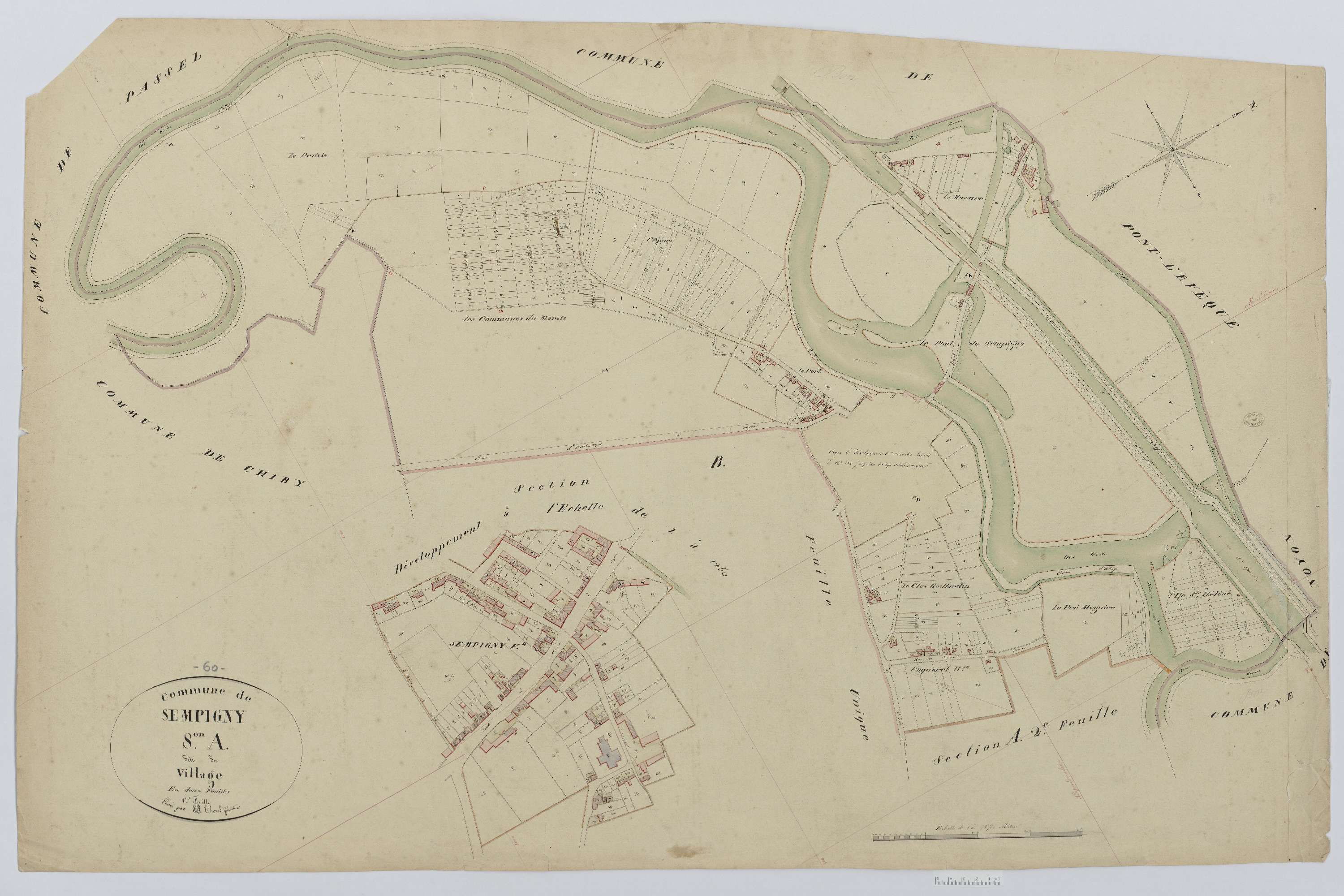 Sempigny - Cadastre napoléonien, section A1