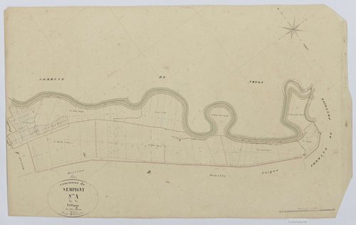 Sempigny - Cadastre napoléonien, section A2