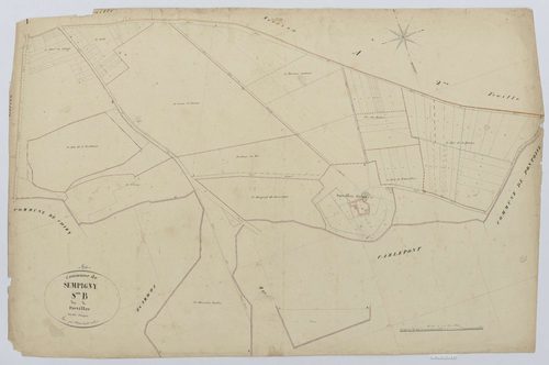 Sempigny - Cadastre napoléonien, section B, feuille unique