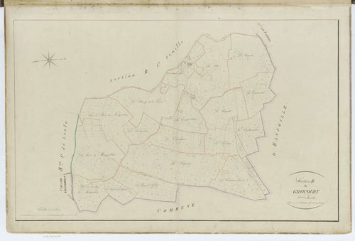 Senantes - Cadastre napoléonien, section B2