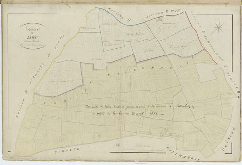 Senantes - Cadastre napoléonien, section C