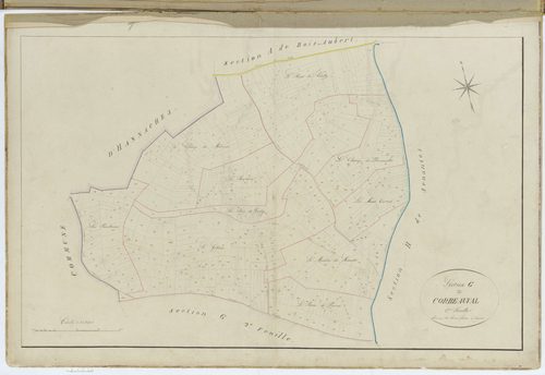 Senantes - Cadastre napoléonien, section G1