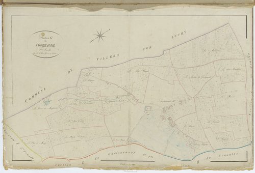 Senantes - Cadastre napoléonien, section G2