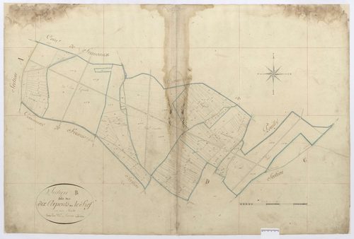 Senots - Cadastre napoléonien, section B