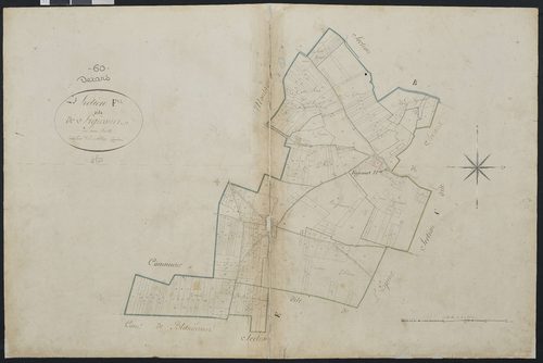 Serans - Cadastre napoléonien, section F