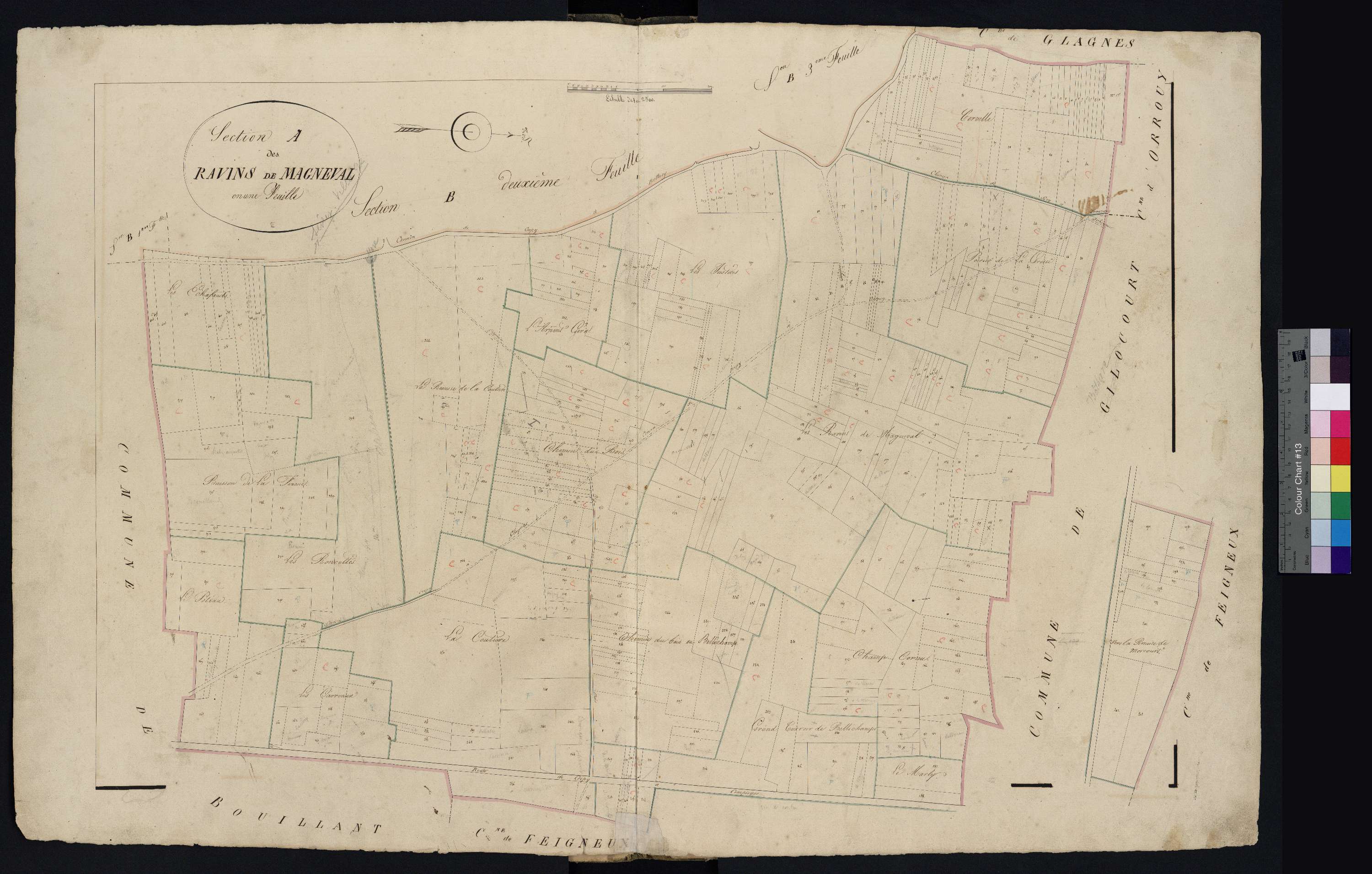 Séry-Magneval - Cadastre napoléonien, section A