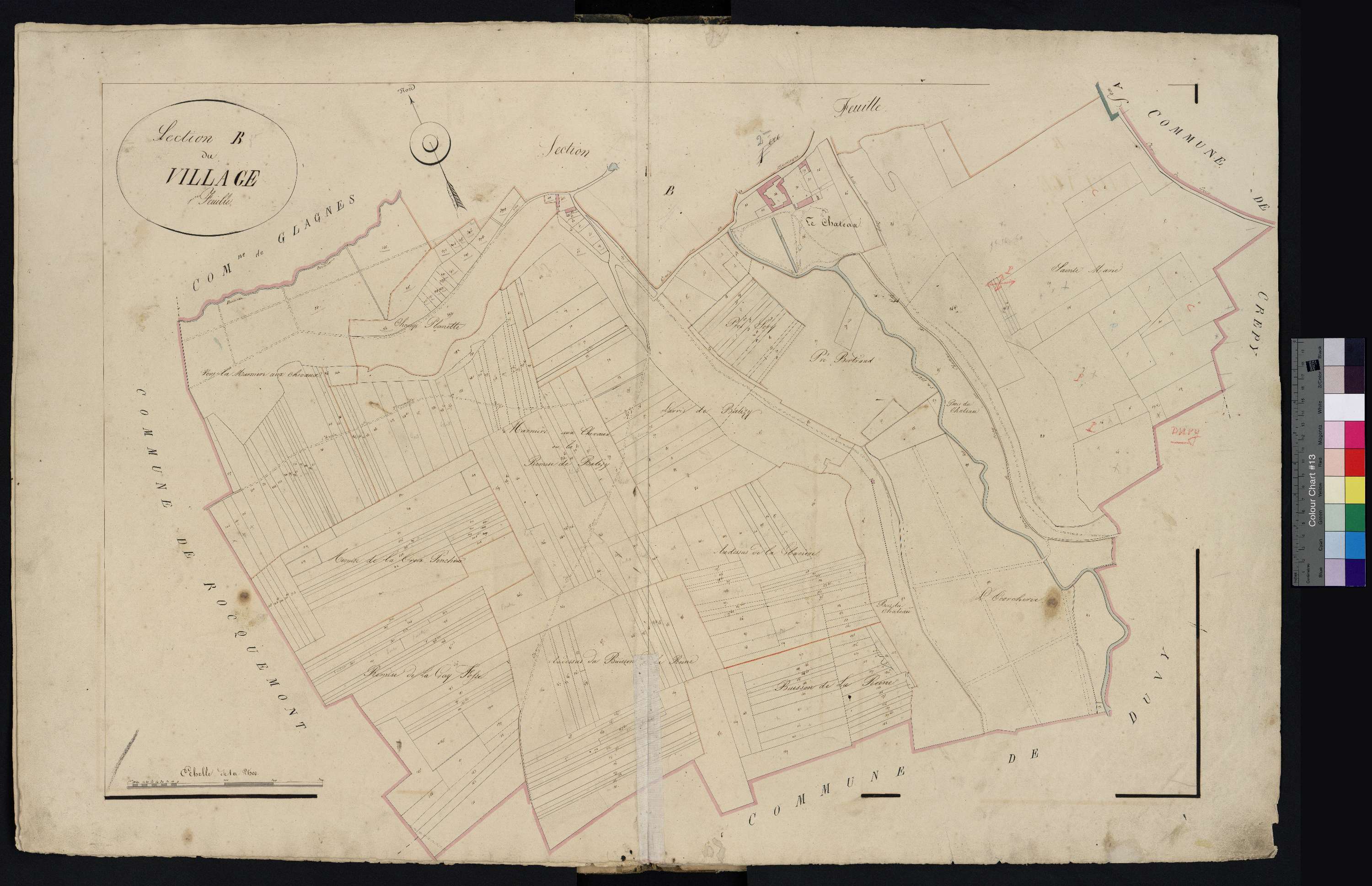 Séry-Magneval - Cadastre napoléonien, section B1