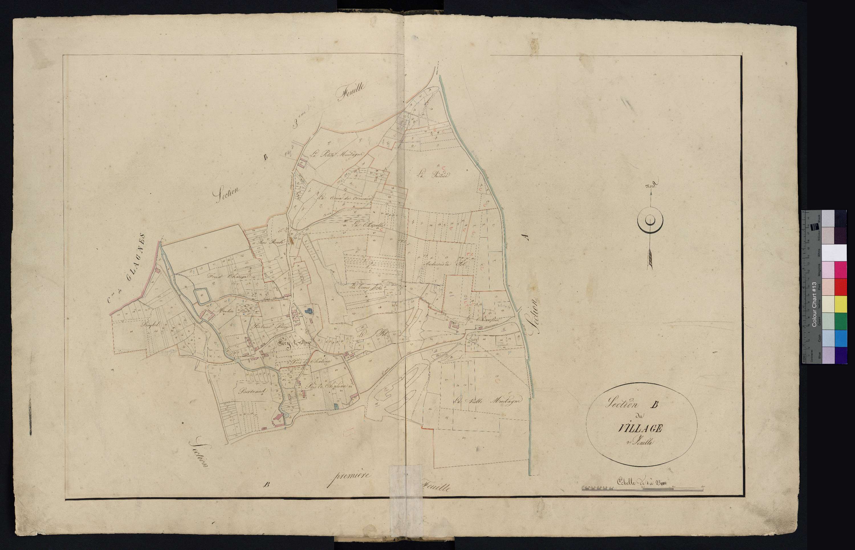 Séry-Magneval - Cadastre napoléonien, section B2
