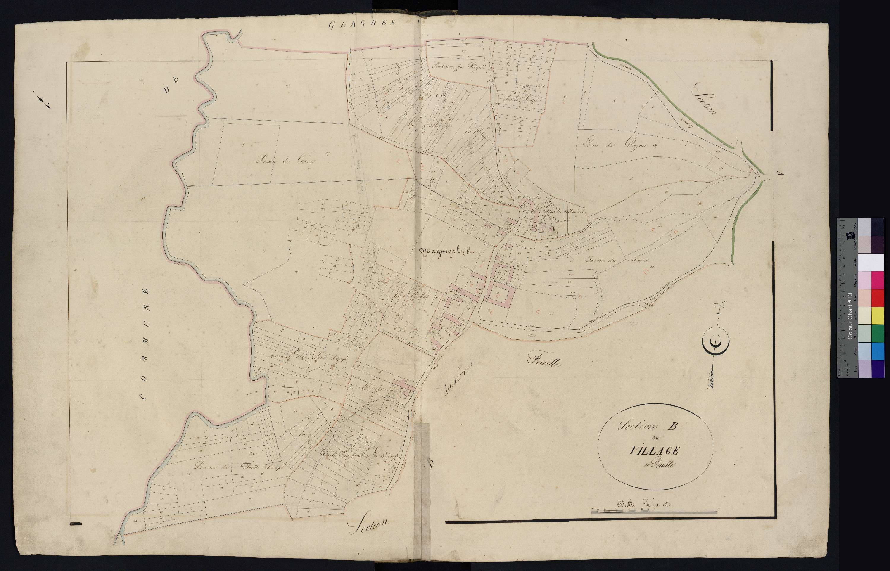 Séry-Magneval - Cadastre napoléonien, section B3