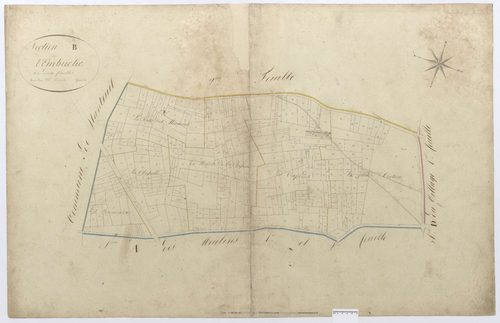 Silly-le-Long - Cadastre napoléonien, section B1