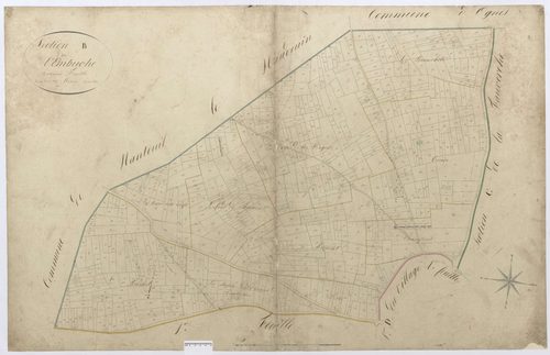 Silly-le-Long - Cadastre napoléonien, section B2