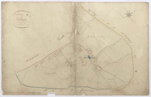 Silly-le-Long - Cadastre napoléonien, section D1