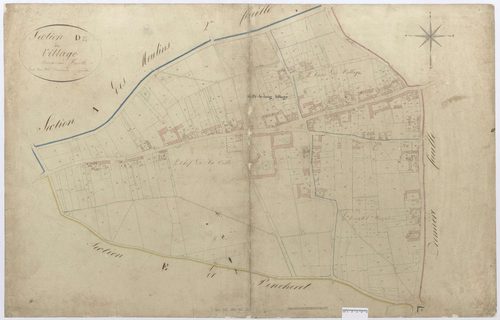 Silly-le-Long - Cadastre napoléonien, section D2