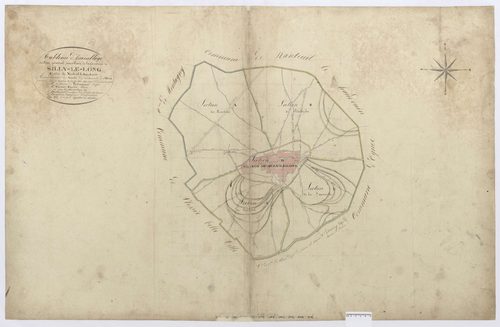 Silly-le-Long - Cadastre napoléonien, tableau d'assemblage