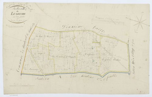 Silly-le-Long - Cadastre napoléonien, section B1