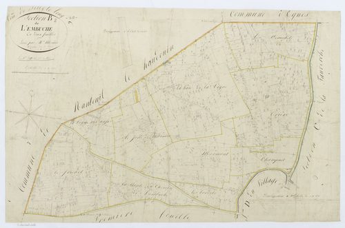 Silly-le-Long - Cadastre napoléonien, section B2