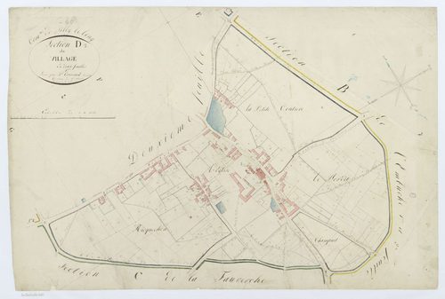 Silly-le-Long - Cadastre napoléonien, section D1