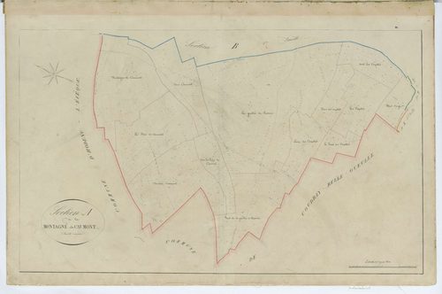 Silly-Tillard - Cadastre napoléonien, section A