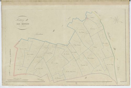 Silly-Tillard - Cadastre napoléonien, section B2