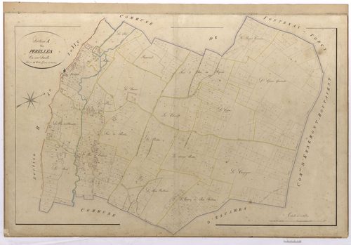 Sully - Cadastre napoléonien, section A