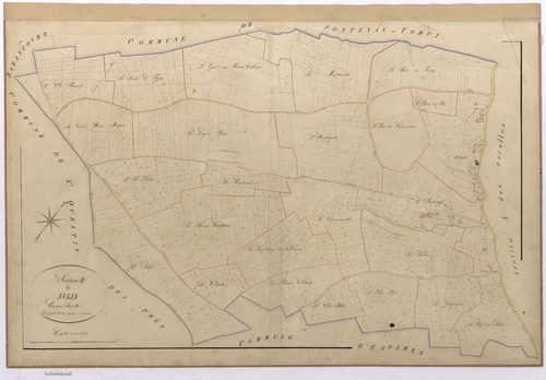 Sully - Cadastre napoléonien, section B
