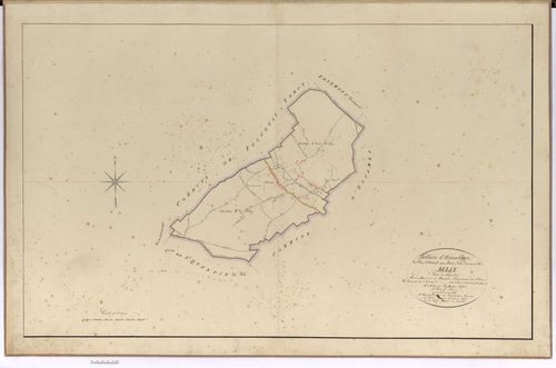 Sully - Cadastre napoléonien, tableau d'assemblage