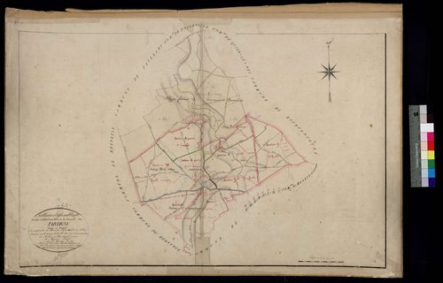 Tartigny - Cadastre napoléonien, tableau d'assemblage