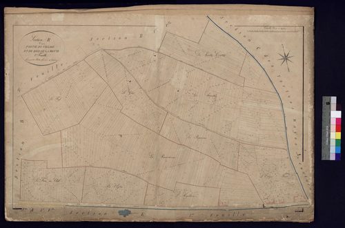 Therdonne - Cadastre napoléonien, section B2