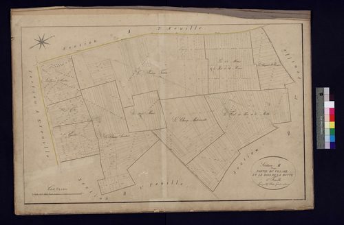 Therdonne - Cadastre napoléonien, section B3