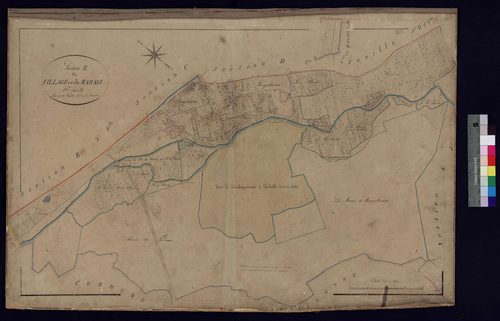 Therdonne - Cadastre napoléonien, section E1