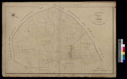 Thérines - Cadastre napoléonien, section A1