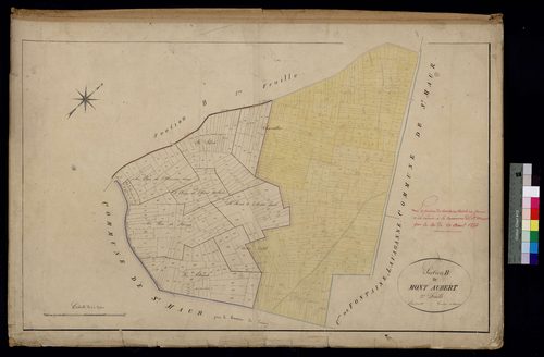 Thérines - Cadastre napoléonien, section B2
