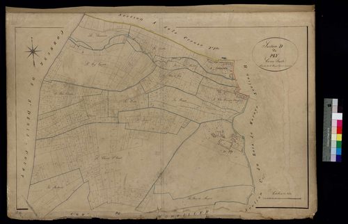 Thérines - Cadastre napoléonien, section D
