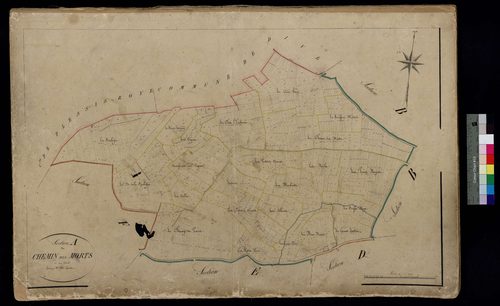 Thiescourt - Cadastre napoléonien, section A