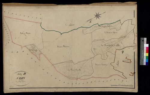 Thiescourt - Cadastre napoléonien, section D3
