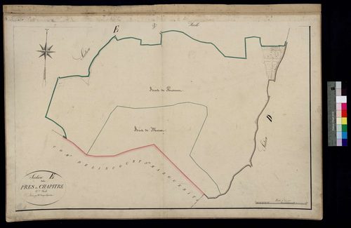 Thiescourt - Cadastre napoléonien, section E2