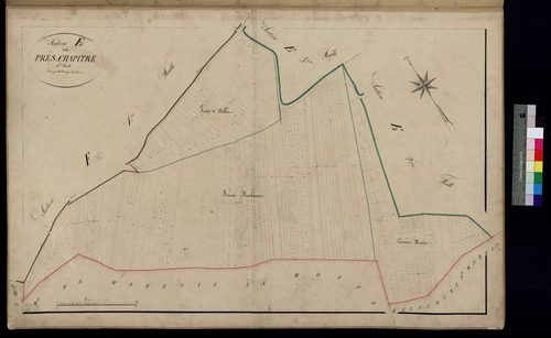 Thiescourt - Cadastre napoléonien, section E4