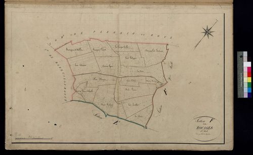 Thiescourt - Cadastre napoléonien, section F1