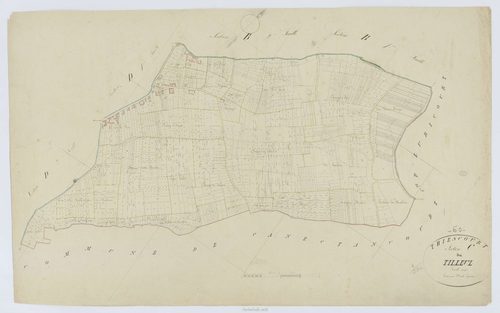 Thiescourt - Cadastre napoléonien, section C, feuille unique