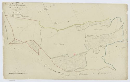 Thiescourt - Cadastre napoléonien, section D3