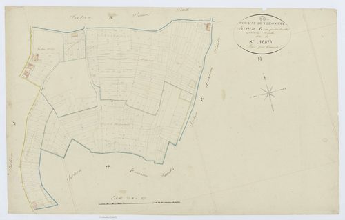 Thiescourt - Cadastre napoléonien, section D4