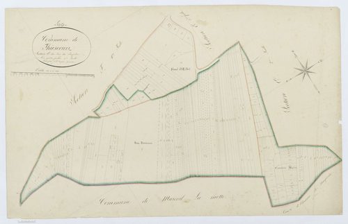 Thiescourt - Cadastre napoléonien, section E4