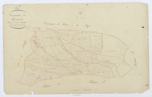 Thiescourt - Cadastre napoléonien, section F2