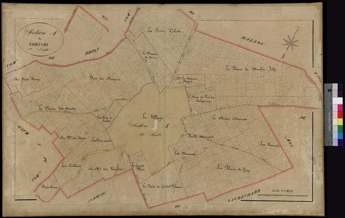 Thieuloy-Saint-Antoine - Cadastre napoléonien, section A1