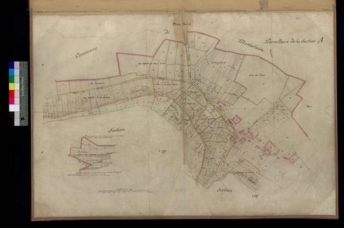 Thiverny - Cadastre napoléonien, section A
