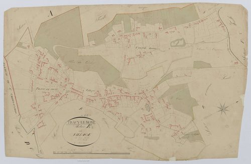 Tracy-le-Mont - Cadastre napoléonien, section E2