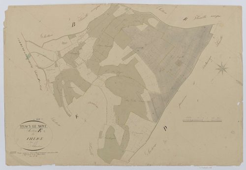 Tracy-le-Mont - Cadastre napoléonien, section E3
