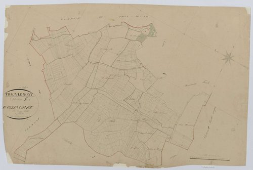 Tracy-le-Mont - Cadastre napoléonien, section F1