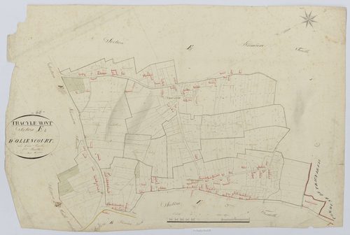 Tracy-le-Mont - Cadastre napoléonien, section F2